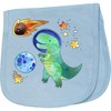 inktastic Tyrannosaurus Rex Vs. Meteor Fun Space Dinosaur Baby Burp