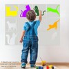 Cat Stencil Set – 65-Piece 3-Inch Reusable PET Templates –