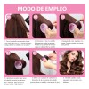 63 Tubos Para Rizar Cabello Abrazadera Plástica Para Cabello