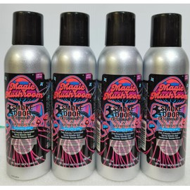 Smoke Odor Exterminator 198 gm/ 7 oz Large Spray Magic Mushroom 7oz Can 4 Pack., Assorted