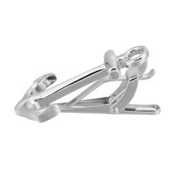 apenll Novelty Personality Tie Clip for Men It's Tie Bar Clip Set Ties Necktie Wedding Business, About：60 MM, metal, No Gemstone