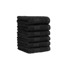 6-Piece Guest Towel Set in Many Colours 100% Cotton 30 x 50 cm