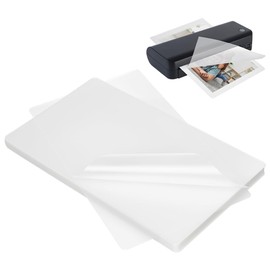 NBEADS Pack of 100 Photo Hot Laminating Pouches, 26.5 x 16 x 0.01 cm, Transparent Laminating Pouches, Film Photo Protection Films, Hot Laminate Pouches, Sheets for Sealed Photos, Cards, Documents