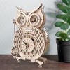 3D Wooden Puzzle Owl Clock Kit Model Kits to Build