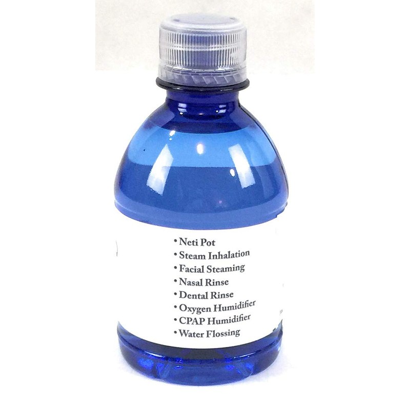 AQUAPAP 12 Ounce 8 Pack Vapor Distilled CPAP Water |