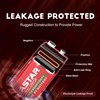 EASTAR BTS 9V Carbon Zinc Batteries – 4 Pack 6F22