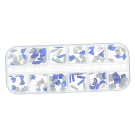 Ipetboom Nail Art Charms Glass Rhinestones Flatback Hotfix DIY Craft Decorations Nail Gems for Eyes and Makeup