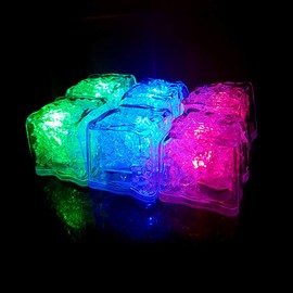 Mixology Flashing Ice Cubes 6 Pack