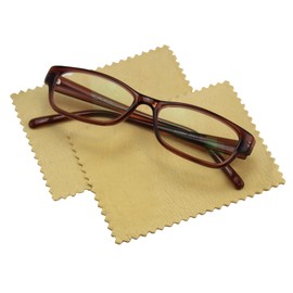 Fine Genuine Leather Glasses Cleaning Cloths, Glasses Cleaning Cloth, Glasses Cloth Also for Lenses + Display