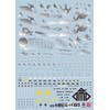 Fluorescent Water Transfer Decal for Robot MS Models, HG RG