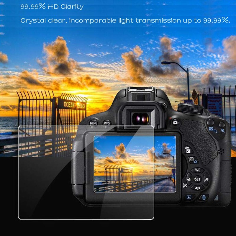 PCTC Screen Protector fit for Sony alpha 1 a7II A7III