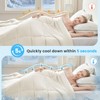 HYLEORY Cooling Comforter Twin Size - Summer Cooling Blanket for
