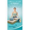Banters Organic Eye Pillow Velvet Buckwheat & Eucalyptus Blue 23