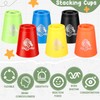 Libima 72 Pcs Sports Stacking Cups Set Stack Cup Party