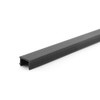 Cover Profile Black B-Type Nut 10, Length 2 Metres, Pack