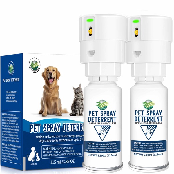 diloqio Cat Spray Deterrent System [ 2 Pack ] Cat
