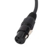 2PCS Microphone Extension Cables 3 Pin XLR Male to Female