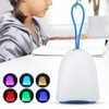 Wireless Bluetooth Speaker Light Touch Control 8 Color LED Night