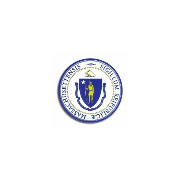 Flagline Massachusetts - State Seal Sticker
