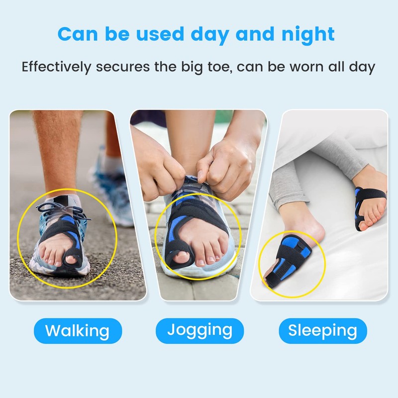 Big Toe Splint for Women & Men, Broken Big Toe