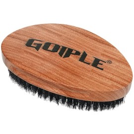 Wave Pomade Wave Styler Brush Great for Wolfing, Boar Bristle Beard & Wave Brush for Barbers & Daily Use, Ideal for Black Hair, Wave Butter Hair Pomade Styling Set for Men 360 (Coffee)