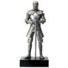 Silver Colored Italian Knight Design Standing Statue in Full Armor