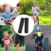 2 Pair Bike Handlebar Grips Soft Rubber Non-Slip Bicycle Handle
