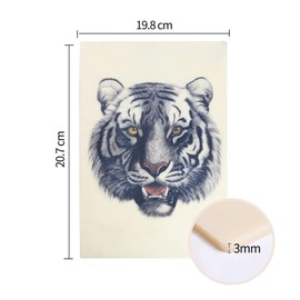 Mast Tattoo Practice Skin Kit - 5 Sheets 3mm Thick Fake Skin with 20 Transfer Papers & Marker Realistic Training Pad for Beginners & Professionals (5Pcs)