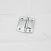 VGOL 4pcs Support Hinges 51x46mm Silver Chrome-Plated Self-Supporting Cabinet Hinge