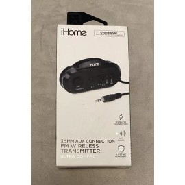 Ihome IHCA510B-OD | 3.5mm Wireless Fm Transmitter