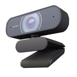 OYU Webcam, 1080P 30Fps, Dual Stereo Microphone, USB Plug & Play, HD Web Camera Compatible with Zoom/Skype/YouTube, for Video Calls/Live Streaming/Online Learning