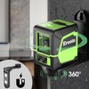 Laser Level Self-leveling Green Cross laser tool with vertical and