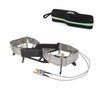 BRS-32 Portable Camping Stove, Foldable, Adjustable Control, and Carrying Case
