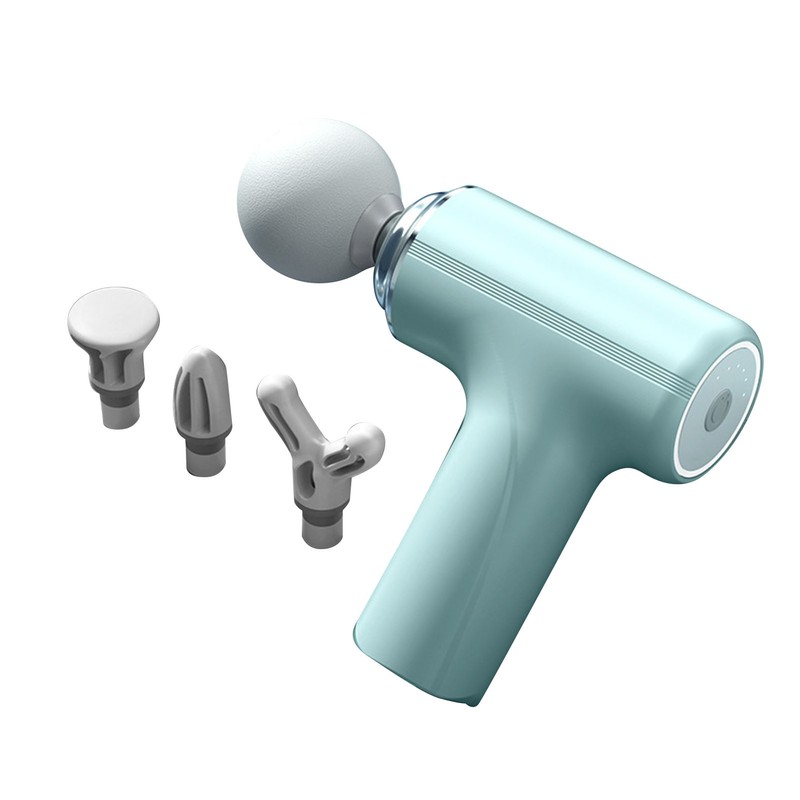 Fascia Massage Gun 4 Heads Adjust Strength Speed Reduce Fatigue