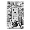 Graphics Wallplates - Relativity by M.C. Escher - Single Rocker/GFCI