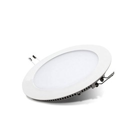 LumeGlow LED Recessed Downlight, Round Ceiling Light, 5W/12W/18W, Colours Warm White/Cool White/Neutral/Daylight (Warm White, 100mm 5w)