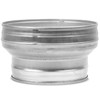 10" to 8" Inch Ventilation Duct Reducer - Galvanized Steel