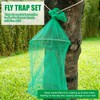 Qualirey 2 Pack Spotted Lanternfly Traps and 2 Rolls Spotted