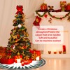 Christmas Christmas Tree Skirt 36 Inch, Snowflake Winter Holiday Tree