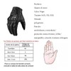 Guantes de Motocicleta, Pantalla Táctil y Protección Dura de Articulaciones,