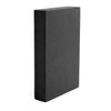 Schulterstandplatte Asana Block (Platte) schwarz, Yoga Zubehör, Hilfsmittel für Schulterstand,
