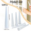 50Pcs Caulk Nozzles Plastic Pipe Caulking Tips Caulking Gun extender