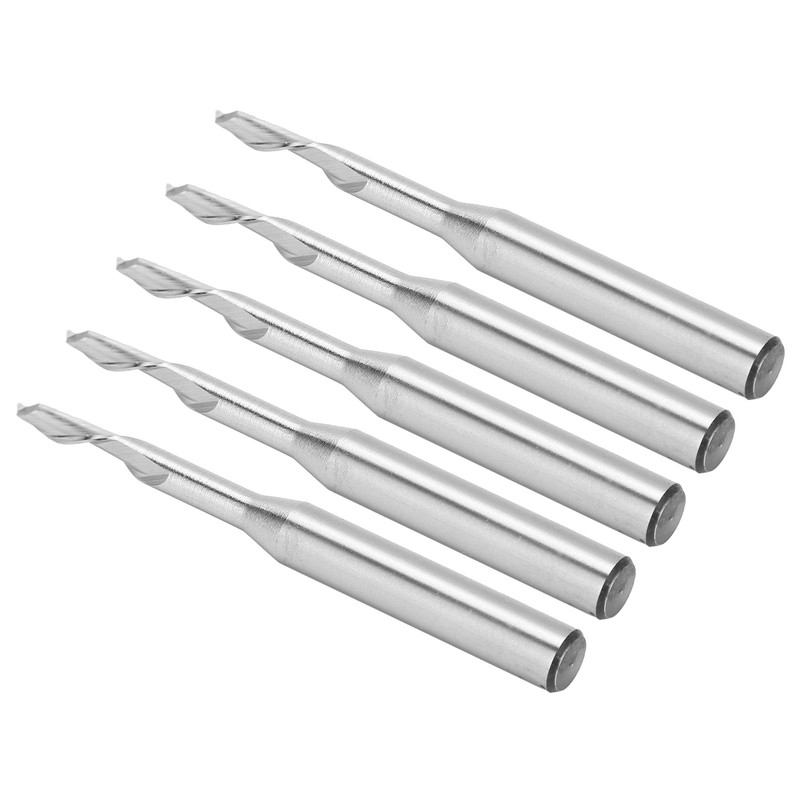 5pcs CNC Milling Machine Engraving Bit Milling Cutter Tungsten Steel