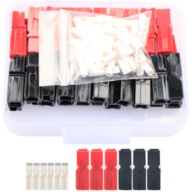 20 Pair 30AMP Quick Disconnect Power Terminals Connectors, Red Black Quick Connect Battery Connector Modular Power Connectors Set