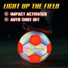 Glow in The Dark Soccer Ball with LED Lights -