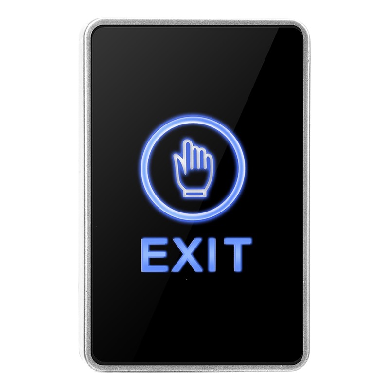 Touch Sensor Pannel NO NC COM Exit LED Light Access