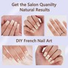 Misssix Ombre Puntas de Uñas de Gel, 160 Piezas, Gradiente
