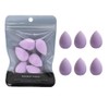 6Pcs Purple Mini Makeup Sponge Small Beauty Sponge Blender Set