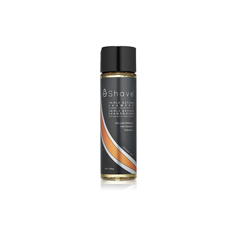 êShave Triple Action Shampoo, 8 oz