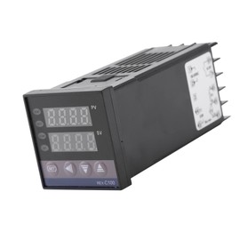 Omabeta PID Controller Thermostat Temperature Controller 0C1300C AC110V-240V Alarm REX-C100 Digital LED Temperature Controller for Electric Power Chemical Industry